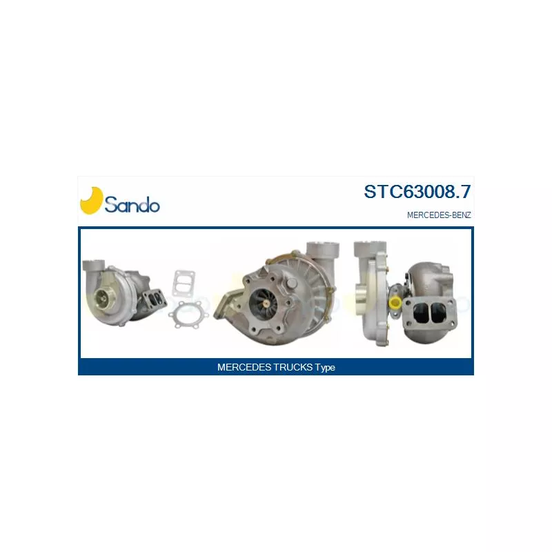 Turbocompresseur, suralimentation SANDO STC63008.7