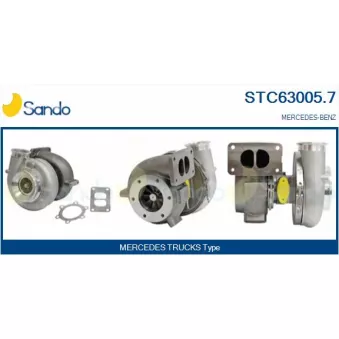 Turbocompresseur, suralimentation SANDO