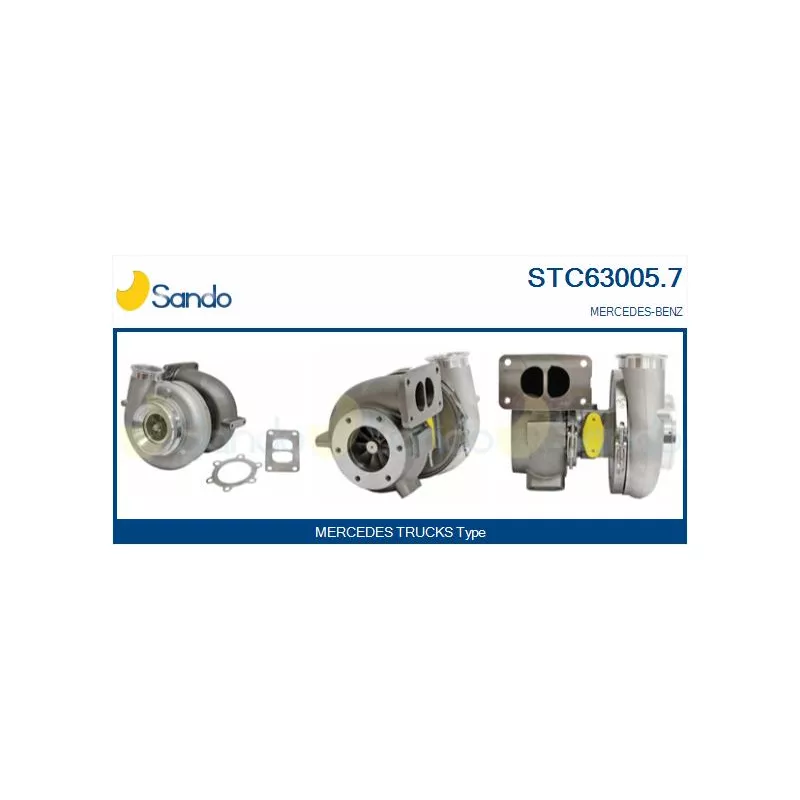 Turbocompresseur, suralimentation SANDO STC63005.7