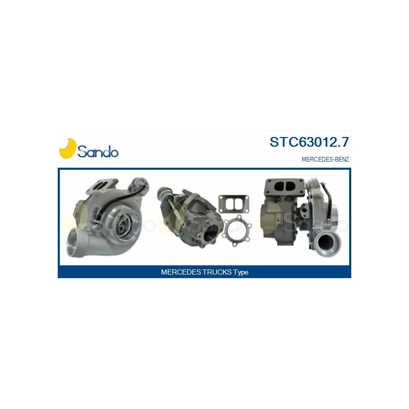 Turbocompresseur, suralimentation SANDO STC63012.7