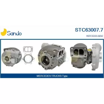 Turbocompresseur, suralimentation SANDO