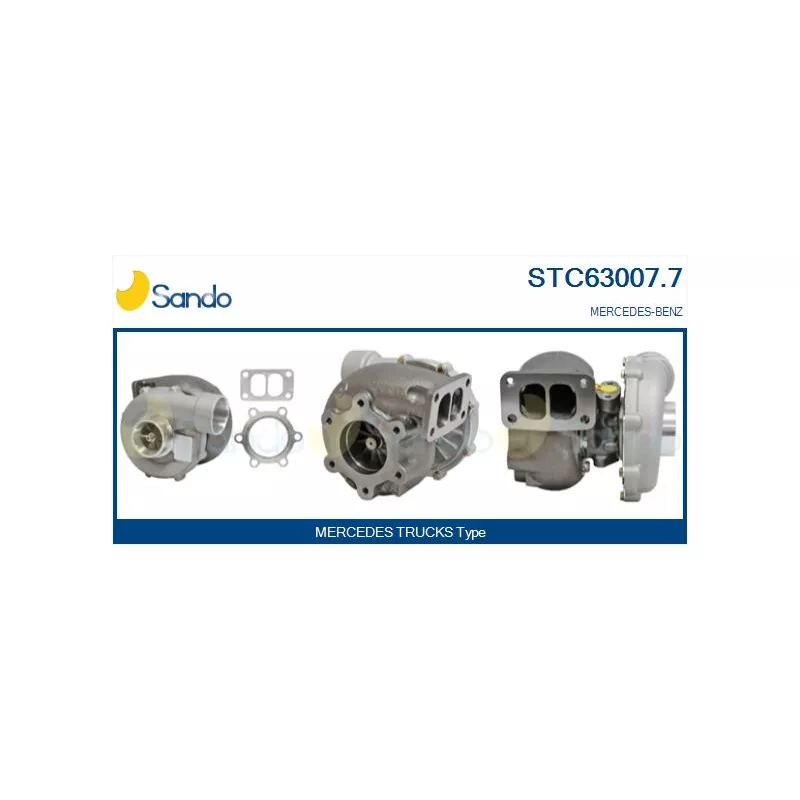 Turbocompresseur, suralimentation SANDO STC63007.7