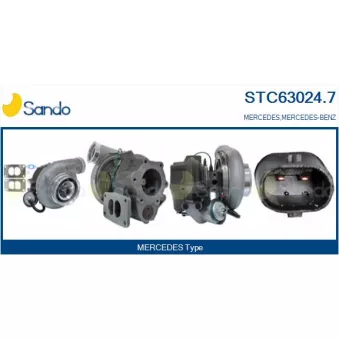 Turbocompresseur, suralimentation SANDO