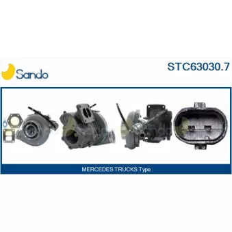 Turbocompresseur, suralimentation SANDO