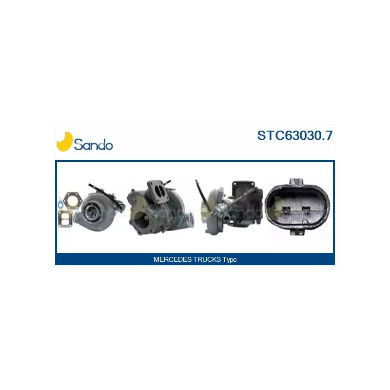 Turbocompresseur, suralimentation SANDO STC63030.7