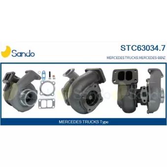 Turbocompresseur, suralimentation SANDO