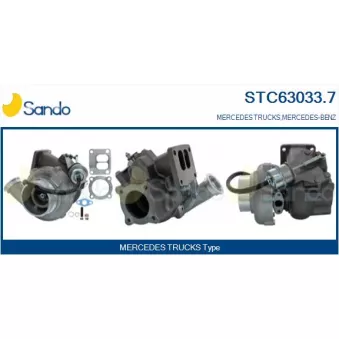 Turbocompresseur, suralimentation SANDO