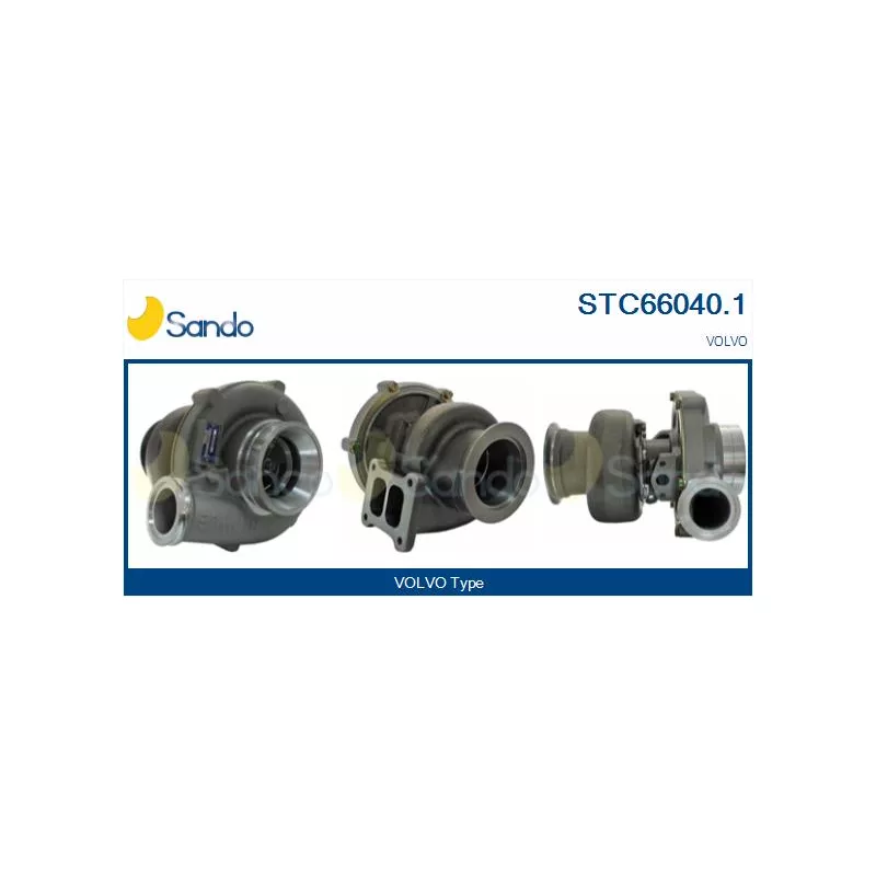 Turbocompresseur, suralimentation SANDO STC66040.1