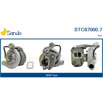 Turbocompresseur, suralimentation SANDO