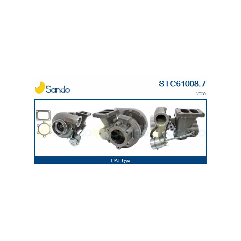 Turbocompresseur, suralimentation SANDO STC61008.7