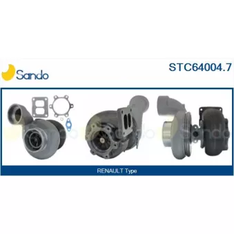 Turbocompresseur, suralimentation SANDO
