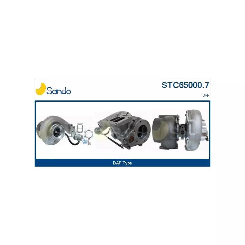 Turbocompresseur, suralimentation SANDO STC65000.7