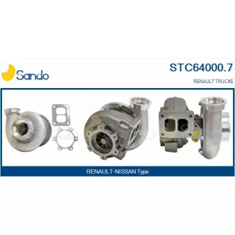 Turbocompresseur, suralimentation SANDO