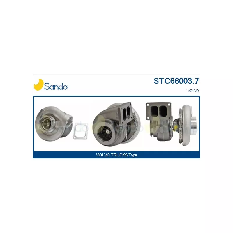 Turbocompresseur, suralimentation SANDO STC66003.7
