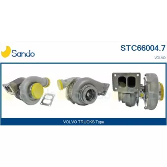 Turbocompresseur, suralimentation SANDO