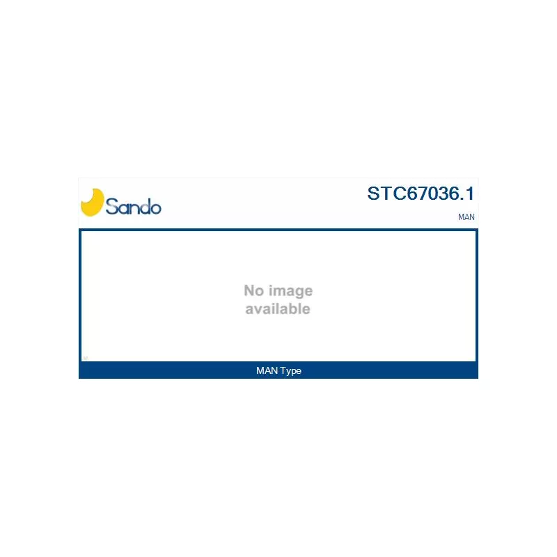 Turbocompresseur, suralimentation SANDO STC67036.1