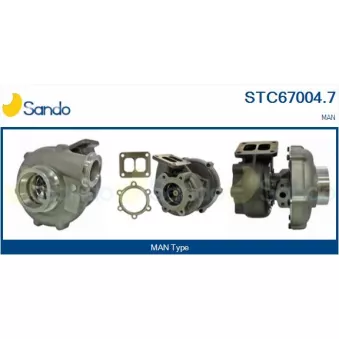 Turbocompresseur, suralimentation SANDO