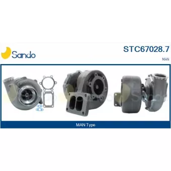 Turbocompresseur, suralimentation SANDO