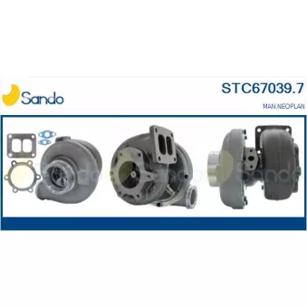 Turbocompresseur, suralimentation SANDO