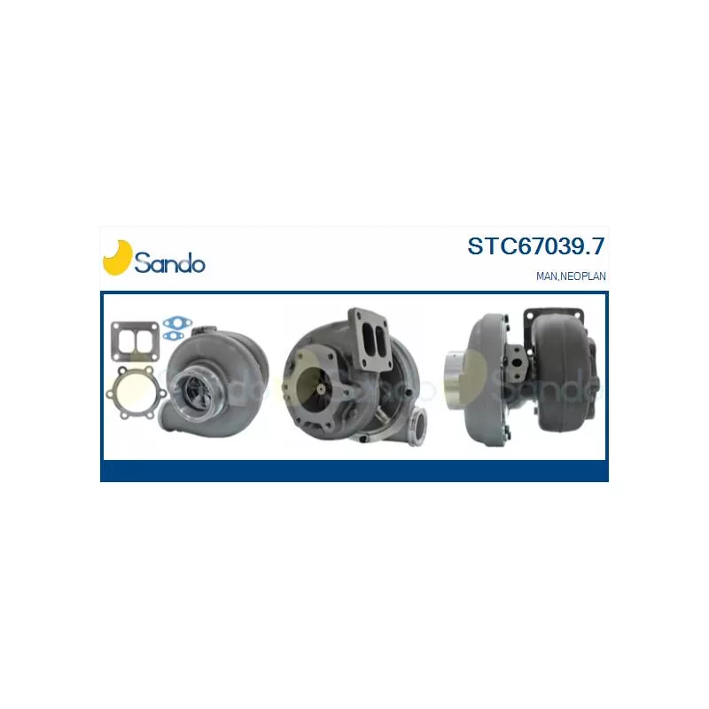 Turbocompresseur, suralimentation SANDO STC67039.7