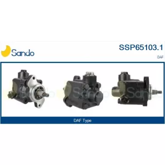 Pompe hydraulique, direction SANDO