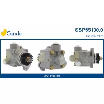 Pompe hydraulique, direction SANDO