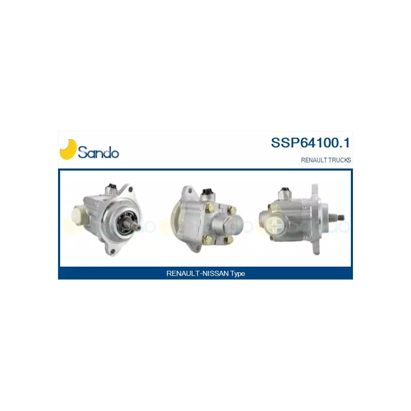 Pompe hydraulique, direction SANDO SSP64100.1