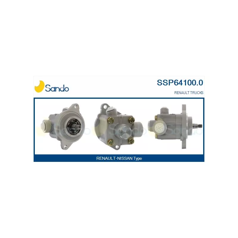 Pompe hydraulique, direction SANDO SSP64100.0