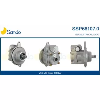 Pompe hydraulique, direction SANDO
