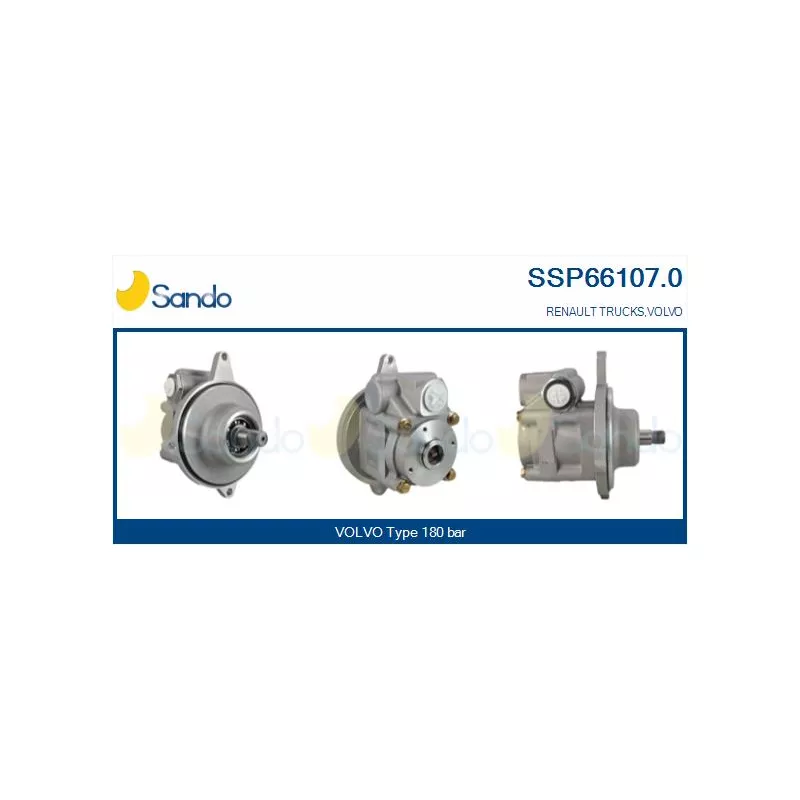 Pompe hydraulique, direction SANDO SSP66107.0