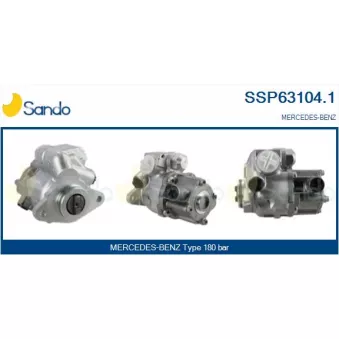 Pompe hydraulique, direction SANDO