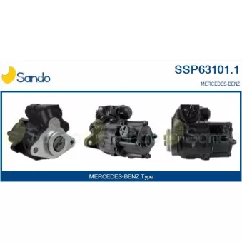 Pompe hydraulique, direction SANDO