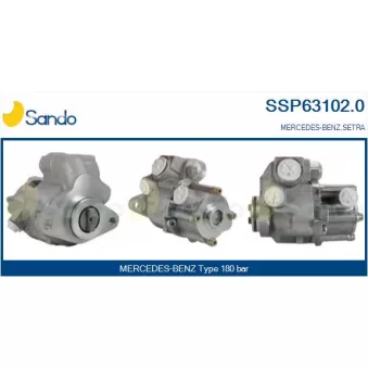 Pompe hydraulique, direction SANDO