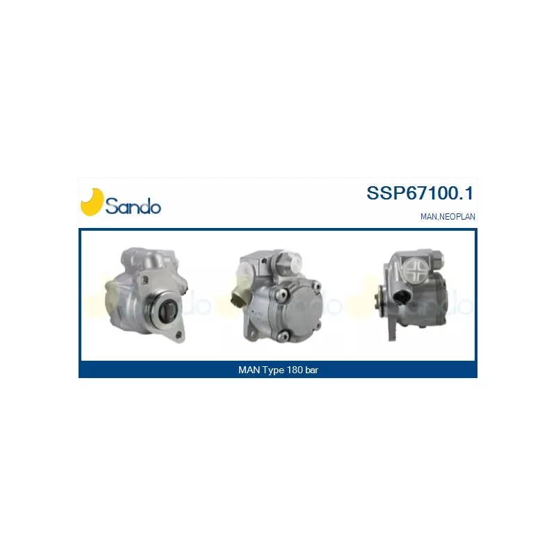 Pompe hydraulique, direction SANDO SSP67100.1