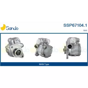 Pompe hydraulique, direction SANDO