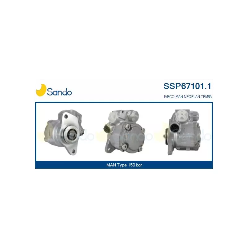 Pompe hydraulique, direction SANDO SSP67101.1