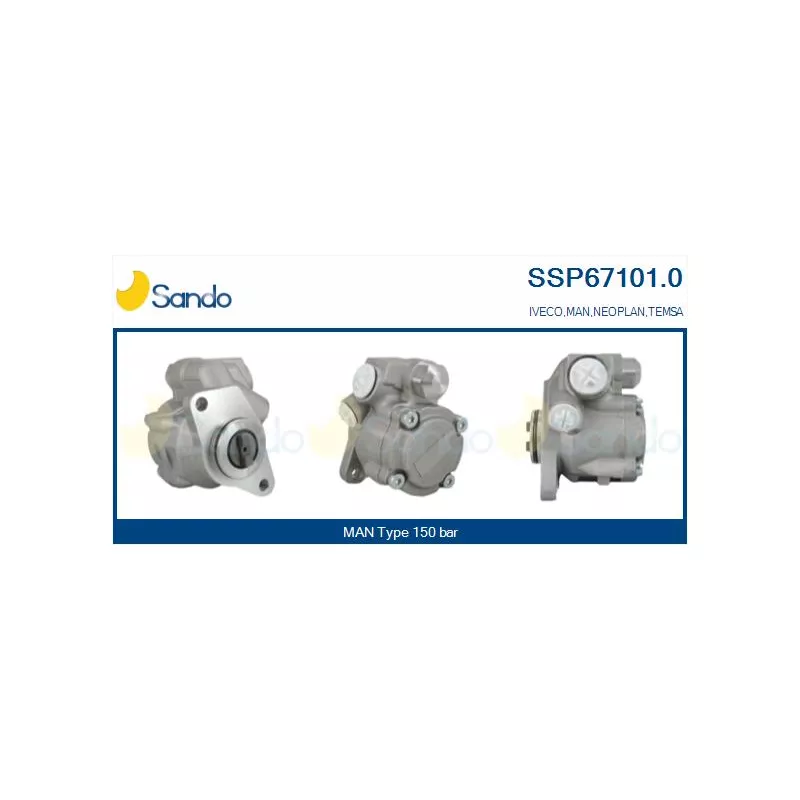 Pompe hydraulique, direction SANDO SSP67101.0