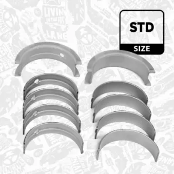 Kit de coussinet de vilebrequin ET ENGINETEAM LH001300