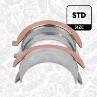 Rondelle d'écartement, vilebrequin ET ENGINETEAM LA000600