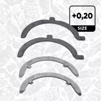 Rondelle d'écartement, vilebrequin ET ENGINETEAM