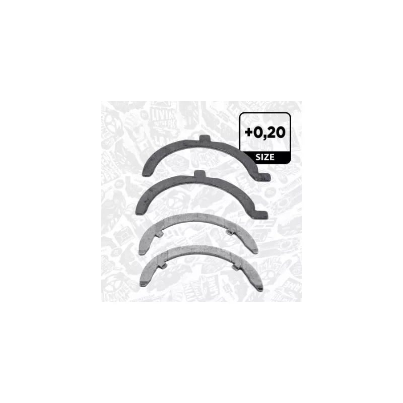 Rondelle d'écartement, vilebrequin ET ENGINETEAM LA001020