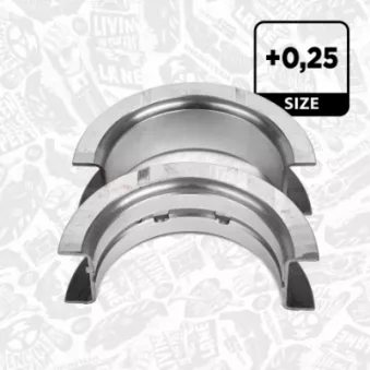 Rondelle d'écartement, vilebrequin ET ENGINETEAM LA000725