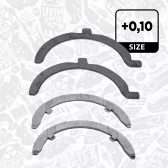 Rondelle d'écartement, vilebrequin ET ENGINETEAM