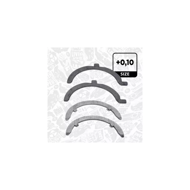 Rondelle d'écartement, vilebrequin ET ENGINETEAM LA001010