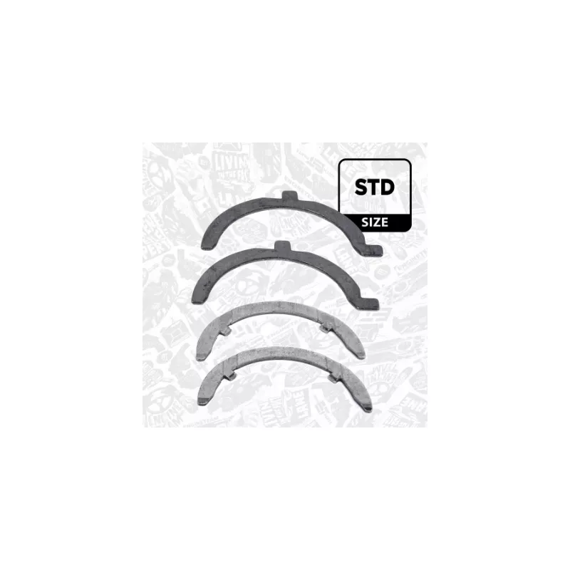 Rondelle d'écartement, vilebrequin ET ENGINETEAM LA001000