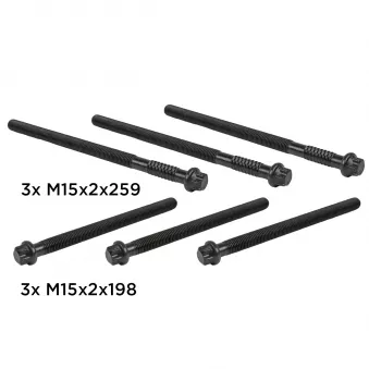Jeu de boulons de culasse de cylindre ET ENGINETEAM BS0016