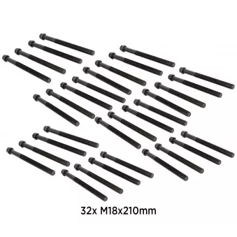 Jeu de boulons de culasse de cylindre ET ENGINETEAM BS0033