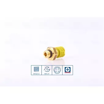 Pressostat, climatisation NISSENS 301107