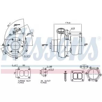 Turbocompresseur, suralimentation NISSENS