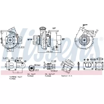 Turbocompresseur, suralimentation NISSENS